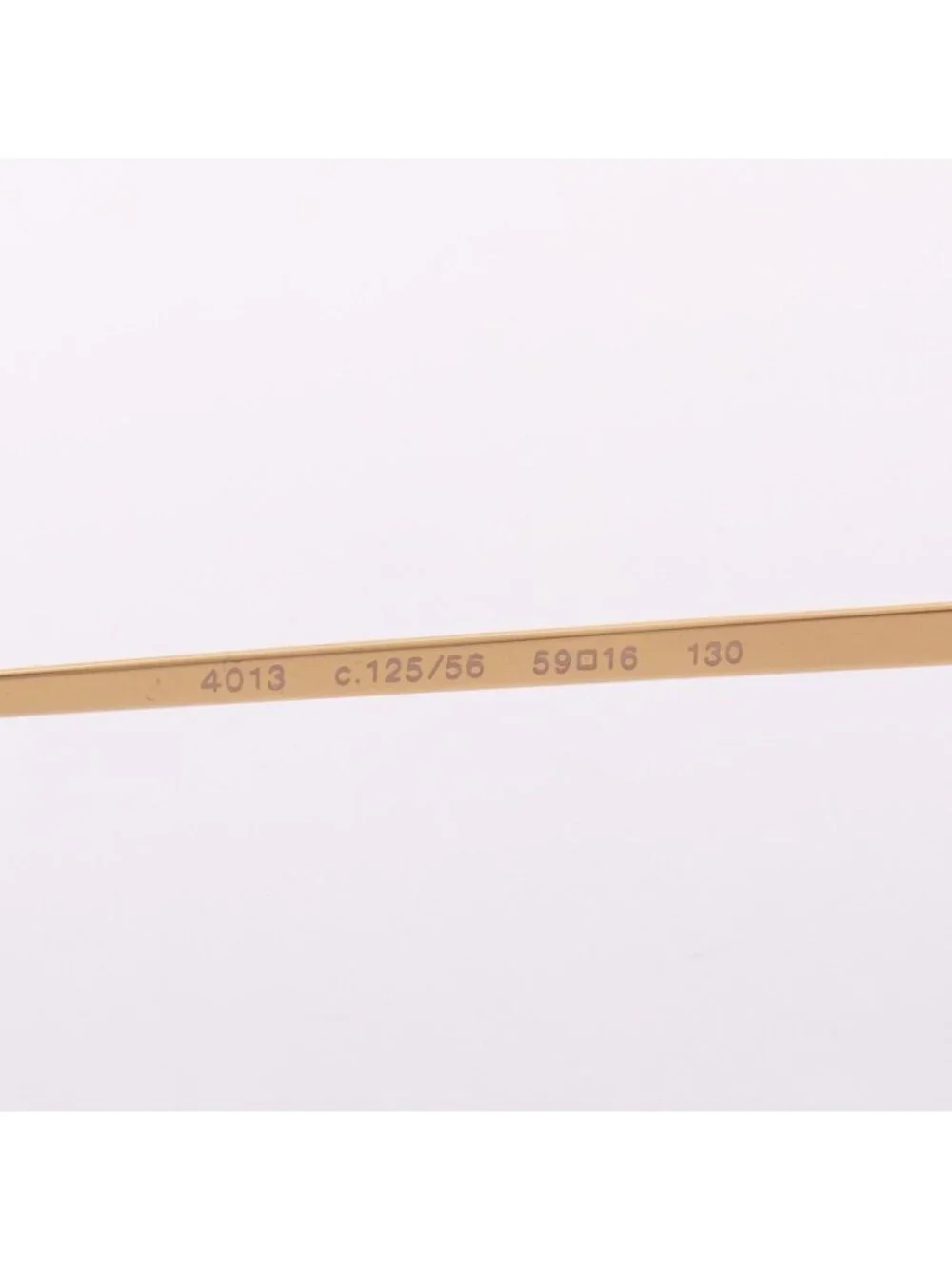 Chanel Sunglasses CC Logo Gradient Lens Rimless Brown Eyewear